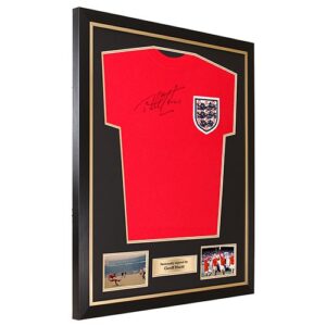 DIY football shirt frame, complete with 2 photo apertures and a metal textbox
