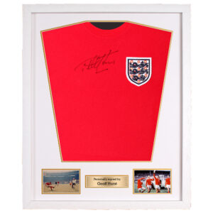diy shirt frame, White over Gold, DIY football shirt frame