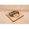 Bamboo Coaster - Perfect gift for Aunty on Mothers Day