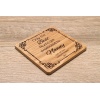 Bamboo Coaster, 'Only the best mums' design