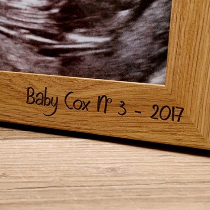 Personalised Photo Frame - Any message (EF12)
