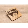 Bamboo Coaster - Perfect gift for Aunty on Mothers Day