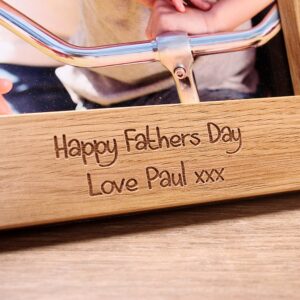 Personalised Photo Frame - Super Dad - Father's day Gift (EF48)