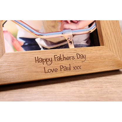 Personalised Photo Frame - Super Dad - Father's day Gift (EF48)