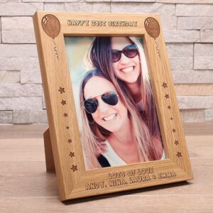 Personalised Birthday Photo frame - Personalised Birthday Design (EF42)