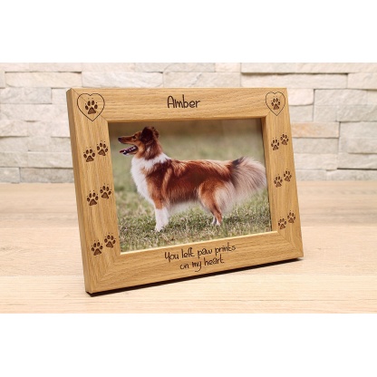 Personalised Photo frame - Personalised Pet frame - any animal (EF29)