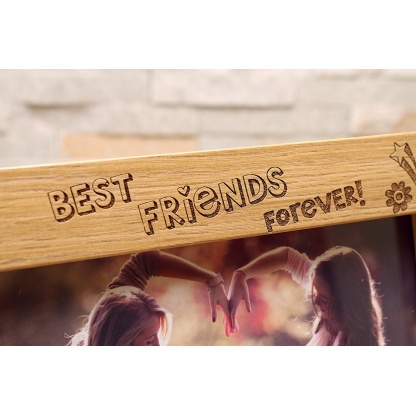 Personalised Photo frame - Best Friend Forever (EF3)