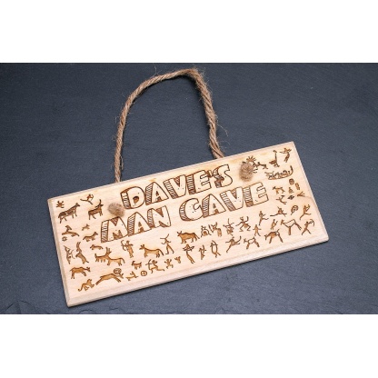 Wooden sign - Man Cave