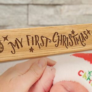 Personalised Photo Frame - My 1st Christmas (EF11)