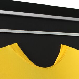 Framed Football Shirt finished framed shirt ready to hang