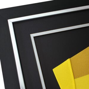 Framed Football Shirt finished framed shirt ready to hang