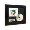 DIY Framed CD - ready to hang - Includes Metal plaque - Just fit your cd and sleeve when you receive the frame