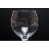Gin Glass - Laser Engraved, Any Name Any Message High Quality Personalised Glass Any Message Any Name, Gin, Birthday