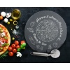 Pizza Board, Personalised Pizza Board, Slate Pizza Board, Chef Gift, Pizza Gift, Pizza Platter Serving Tray