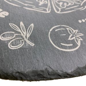 Pizza Board, Personalised Pizza Board, Slate Pizza Board, Chef Gift, Pizza Gift, Pizza Platter Serving Tray
