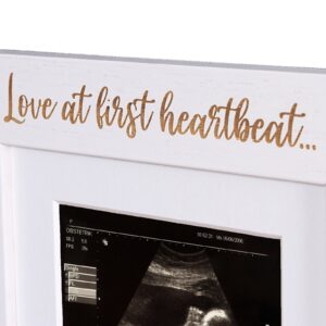 Baby Scan Photo Frame - Frame for three scan photos - available in 6 colours - Baby Reveal - Baby Shower - BF1