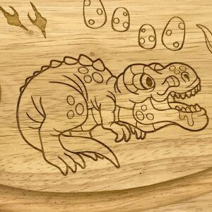Personalised dippy dino egg board, perfect gift idea and making breakfast fun. Ideal gift for kids, Birthday, Easter, Christmas