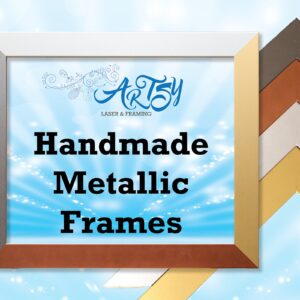 Made To Measure Metallic Frames (Please Read Description Box before ordering) 33x13mm moulding