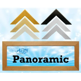 Panoramic Picture Frames - Real wood frames