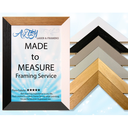 Custom Frames | Made To Measure Frames | Buckingham Range | IMPORTANT- Sizes are calculated on width + height x2 (PERIMETER) of artwork