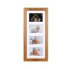 Personalised baby frame, Multi Aperture Photo Frames - Newborn baby - Laser etched personalisation - available in 6 colours and 4 layouts