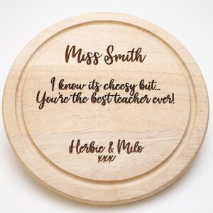Cheese Board - You are Grate...I know its Cheesy... Perfect Teachers Gift