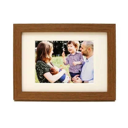 Picture Frames A2, A3, A4, A5, A6 - Grey / Black / White / Oak Effect - Photo Frames - Mount Options - Free Delivery