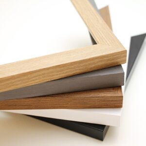 Picture Frames A2, A3, A4, A5, A6 - Grey / Black / White / Oak Effect - Photo Frames - Mount Options - Free Delivery