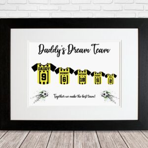 Football Gift perfect for Dad, Personalised Gift for Dad, Custom Football Gift, Birthday Gift for Dad, Christmas Gift for Dad, Football Club