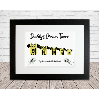 Football Gift perfect for Dad, Personalised Gift for Dad, Custom Football Gift, Birthday Gift for Dad, Christmas Gift for Dad, Football Club