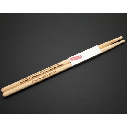 Personalised Drumsticks, Custom Engraved Drum Sticks, Drummer Gift