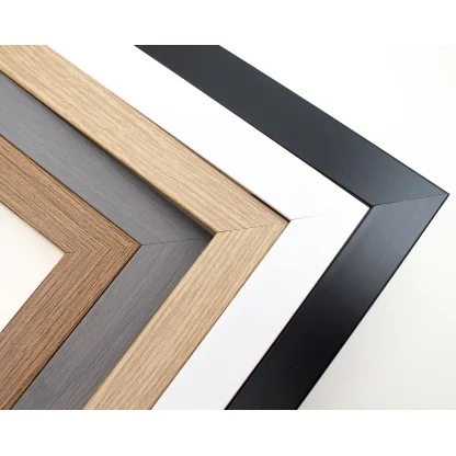 Picture Frames A2, A3, A4, A5, A6 - Grey / Black / White / Oak Effect - Photo Frames - Mount Options - Free Delivery