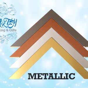 Made To Measure Metallic Frames (Please Read Description Box before ordering) 33x13mm moulding
