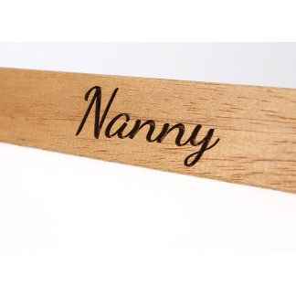 Personalised Photo Frame, Nanny, Grandma, Grandparents - Portrait or landscape - 6 colours available and 12 sizes (EF8)