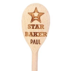 Personalised Wooden Spoon - 7 designs to choose from plus a create your own design
