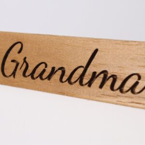 Personalised Photo Frame, Nanny, Grandma, Grandparents - Portrait or landscape - 6 colours available and 12 sizes (EF8)