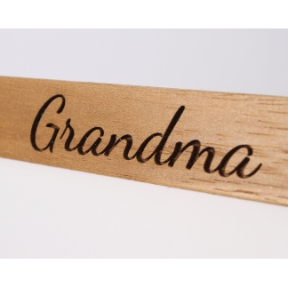 Personalised Photo Frame, Nanny, Grandma, Grandparents - Portrait or landscape - 6 colours available and 12 sizes (EF8)