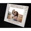 Personalised True Friends Photo Frame, True Friends become the family we choose, 6 colours available and 12 sizes (EF21)