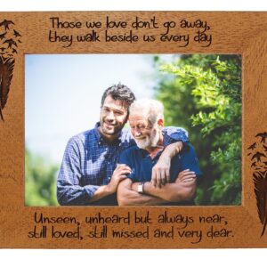 Personalised Memorial photo frame, Memorial Frame - Portrait or landscape - 6 colours available and 12 sizes (EF15)