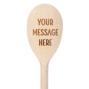 Personalised Wooden Spoon - 7 designs to choose from plus a create your own design