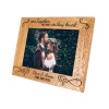 Personalised Wedding Photo Frame, Wedding Couple, and so together they built a life they loved, 6 colours, 12 sizes (EF30)