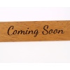 Personalised Photo Frame - Baby Scan - Birth announcement - Coming Soon - 6 colours available and 12 sizes - real wood (EF46)