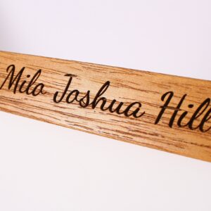 Personalised Photo Frame - baby frame - New Baby - Birth day info - Portrait or landscape - 6 colours available - 12sizes - real wood (EF10)