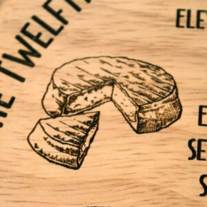 Cheese Board - Perfect gift for Cheesemas, Christmas cheese board, 12 days of cheesemas, Ideal Christmas gift