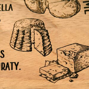 Cheese Board - Perfect gift for Cheesemas, Christmas cheese board, 12 days of cheesemas, Ideal Christmas gift