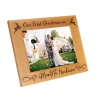 Our First Christmas as Mr & Mrs Personalised Photo Frame, Portrait or landscape - 6 colours available and 12 sizes (EF20)