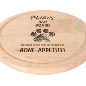 Personalised Dog Raw Food Board
