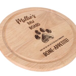 Personalised Dog Raw Food Board