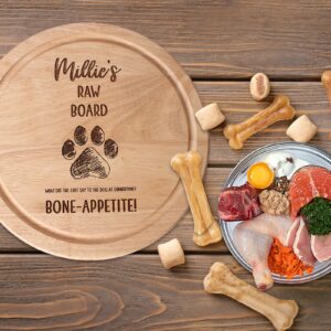 Personalised Dog Raw Food Board