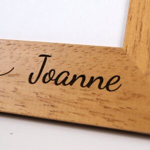 Personalised Valentines day Photo Frame 'My Bum would be lonely' funny valentine gift - 6 colours available and 12 sizes (EF49)